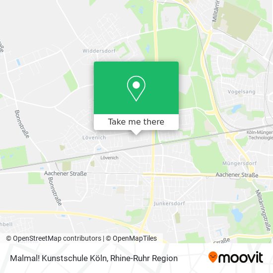 Malmal! Kunstschule Köln map