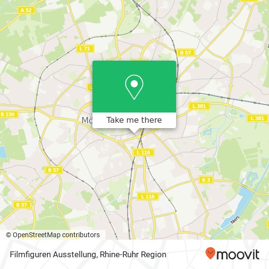 Filmfiguren Ausstellung map