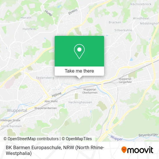 BK Barmen Europaschule map