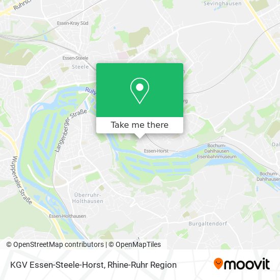 KGV Essen-Steele-Horst map