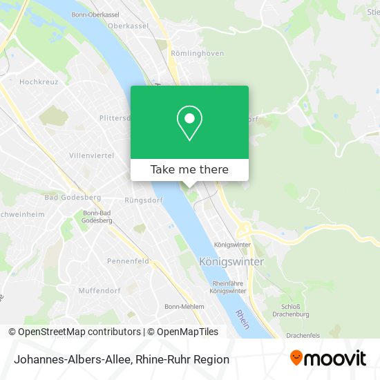Johannes-Albers-Allee map