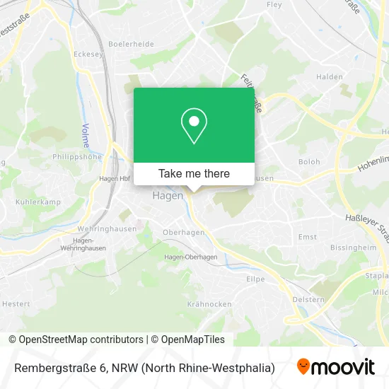 Карта Rembergstraße 6