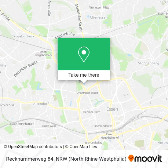 Reckhammerweg 84 map