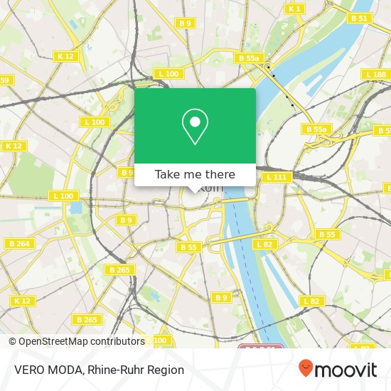 VERO MODA map