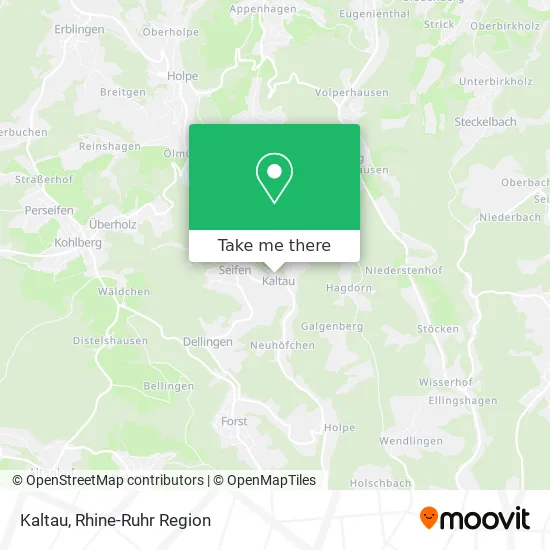 Карта Kaltau