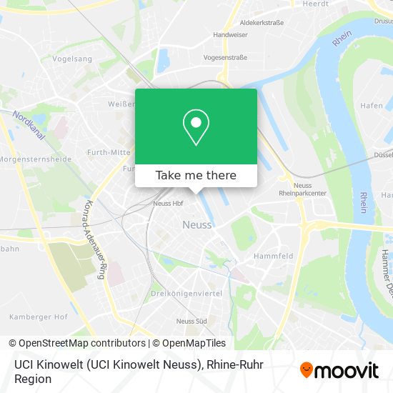 Карта UCI Kinowelt (UCI Kinowelt Neuss)