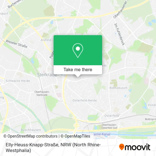 Карта Elly-Heuss-Knapp-Straße