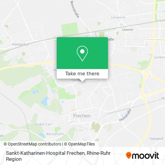 Sankt-Katharinen-Hospital Frechen map