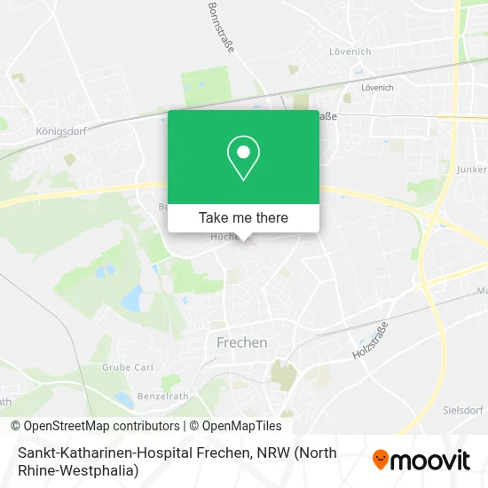 Sankt-Katharinen-Hospital Frechen map