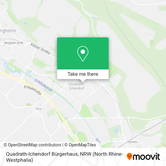 Карта Quadrath-Ichendorf Bürgerhaus