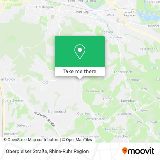 Oberpleiser Straße map