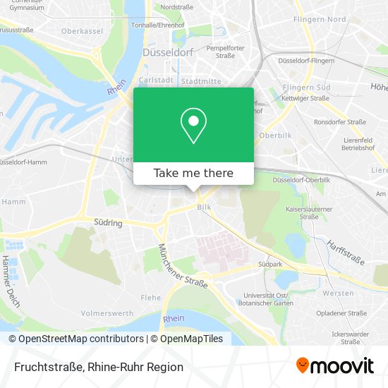 Fruchtstraße map