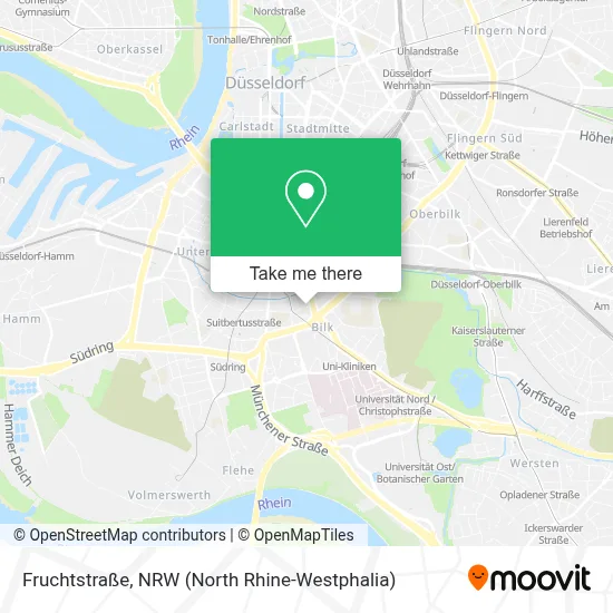 Fruchtstraße map
