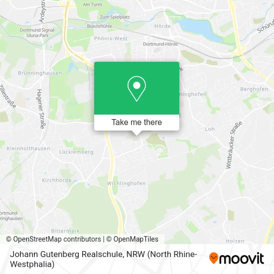 Карта Johann Gutenberg Realschule