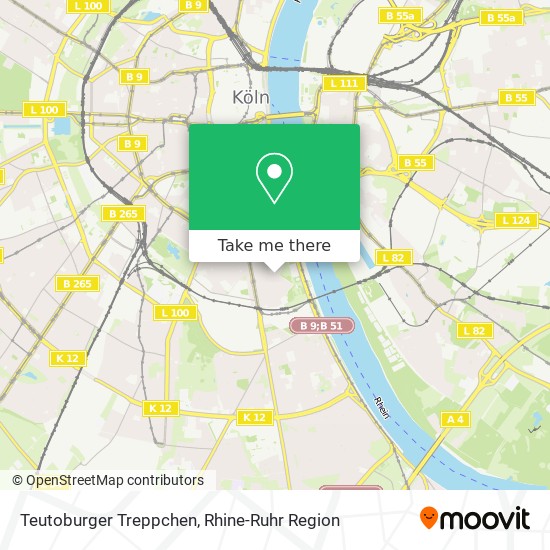 Teutoburger Treppchen map