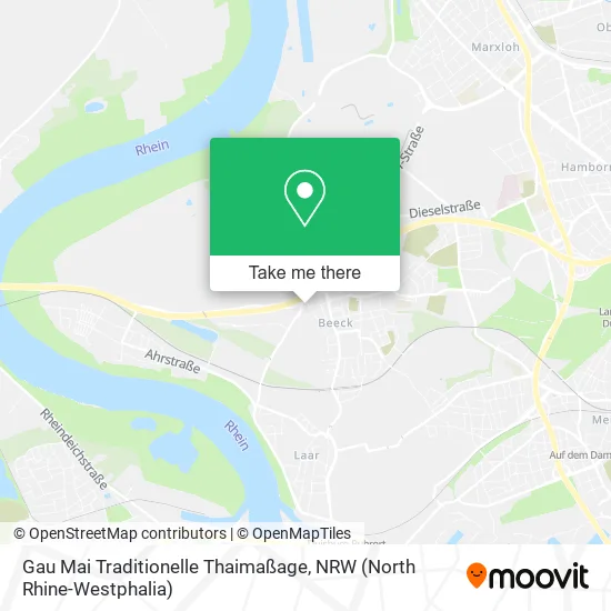 Карта Gau Mai Traditionelle Thaimaßage