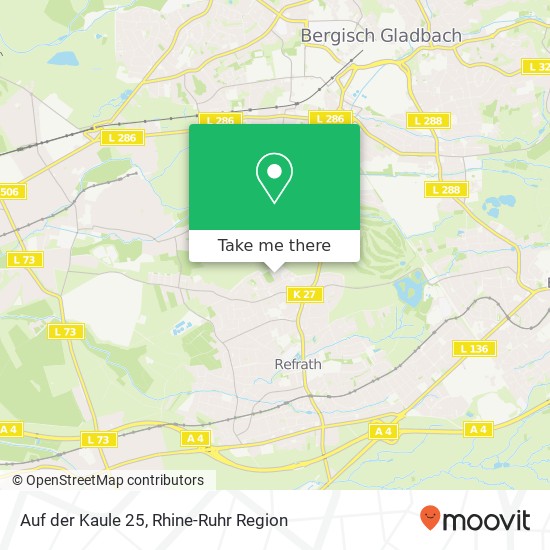 Auf der Kaule 25 map