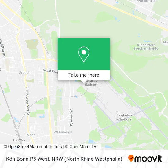 Карта Kön-Bonn-P5-West