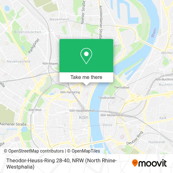 Карта Theodor-Heuss-Ring 28-40