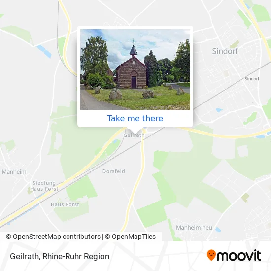 Карта Geilrath