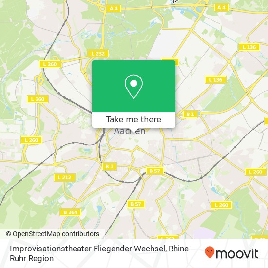 Improvisationstheater Fliegender Wechsel map