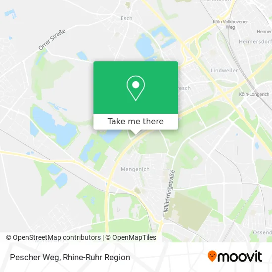 Карта Pescher Weg