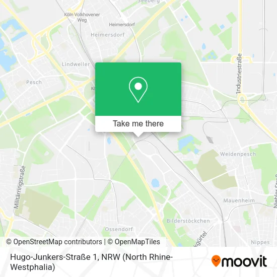 Карта Hugo-Junkers-Straße 1