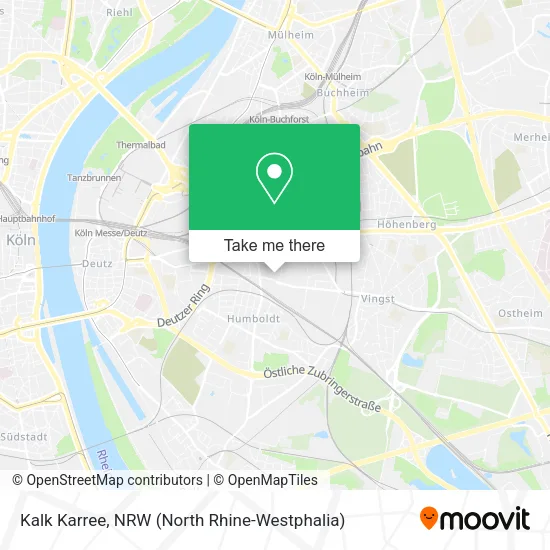 Карта Kalk Karree