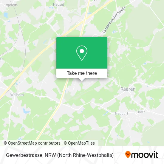 Карта Gewerbestrasse