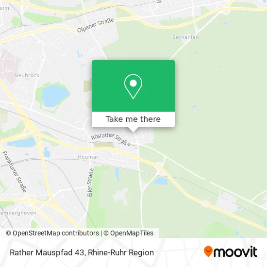 Rather Mauspfad 43 map