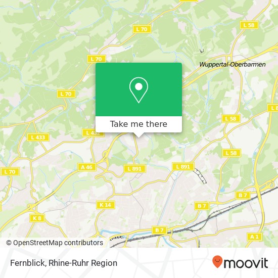 Fernblick map