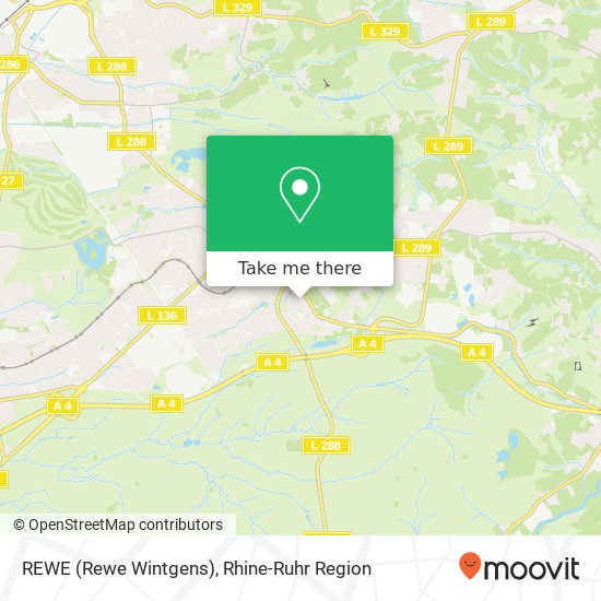 REWE (Rewe Wintgens) map
