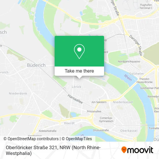 Карта Oberlöricker Straße 321
