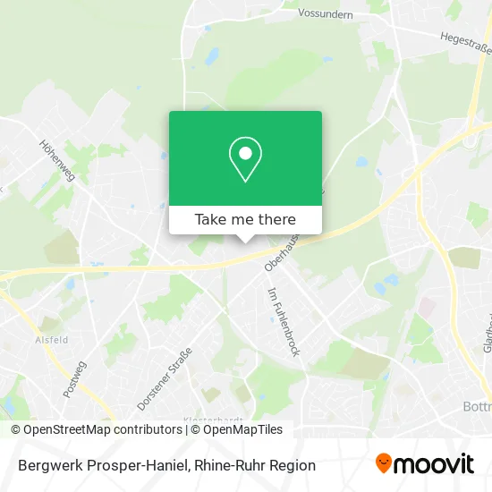 Карта Bergwerk Prosper-Haniel