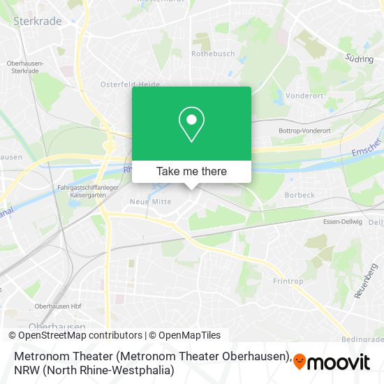 Metronom Theater (Metronom Theater Oberhausen) map