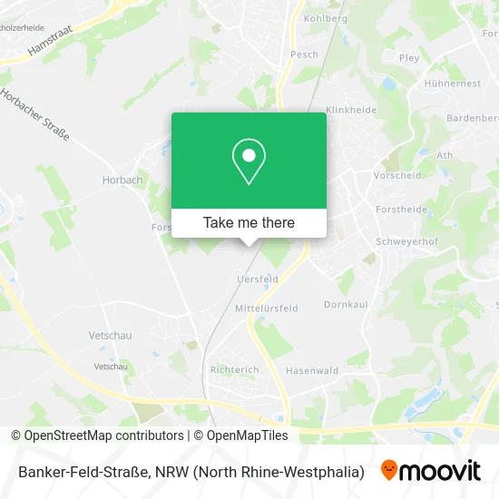 Карта Banker-Feld-Straße