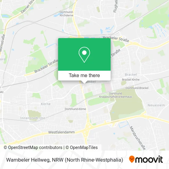 Карта Wambeler Hellweg