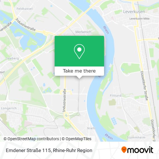 Emdener Straße 115 map
