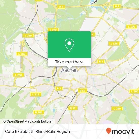 Карта Café Extrablatt