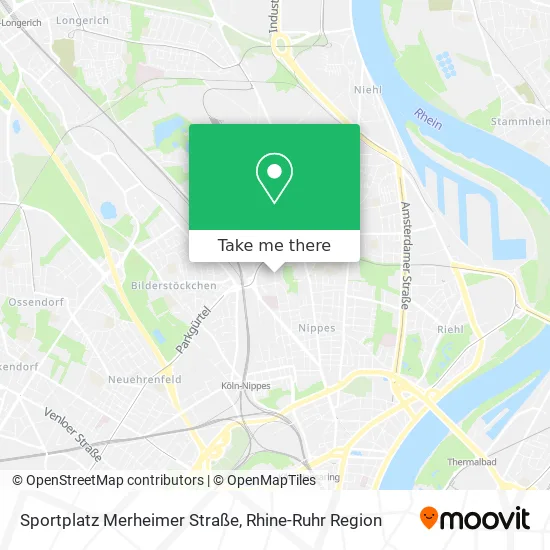 Sportplatz Merheimer Straße map