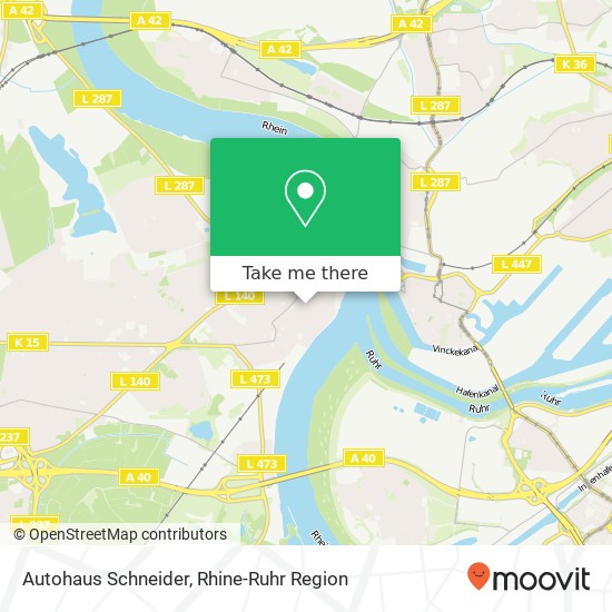 Autohaus Schneider map