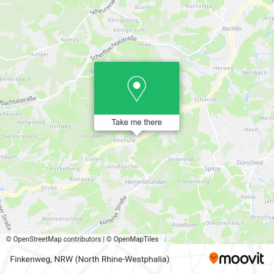 Карта Finkenweg