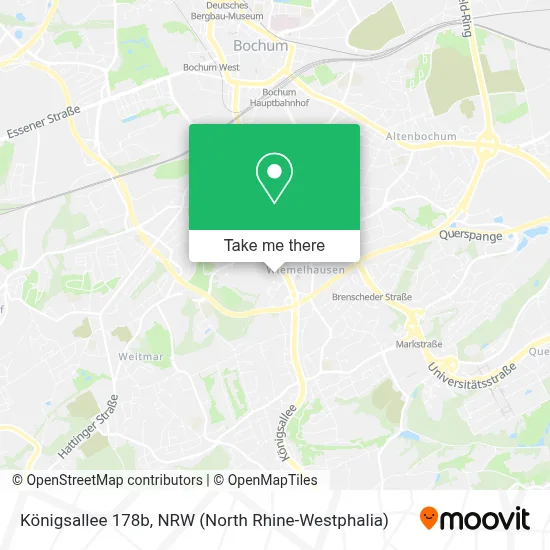 Königsallee 178b map