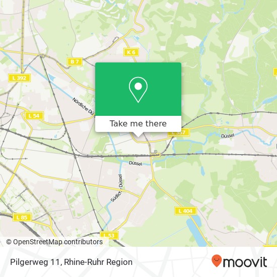 Карта Pilgerweg 11