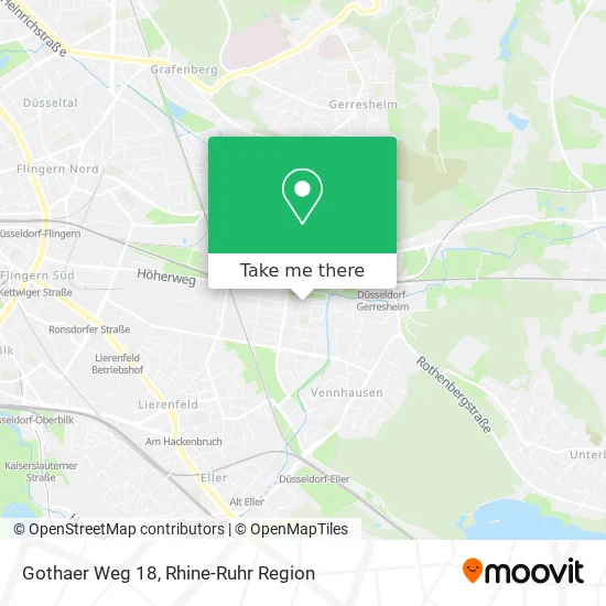 Карта Gothaer Weg 18