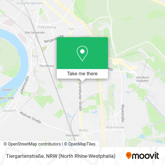 Tiergartenstraße map