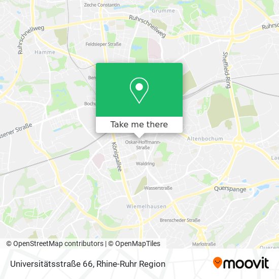 Universitätsstraße 66 map