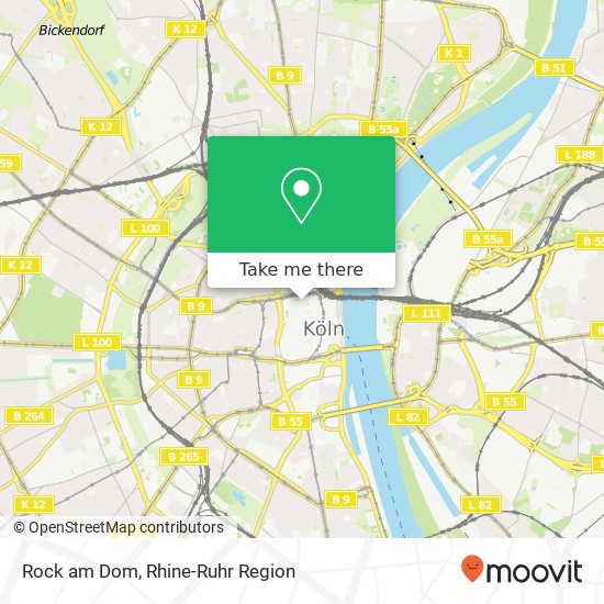 Rock am Dom map