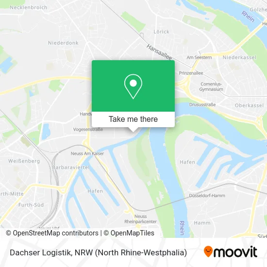 Карта Dachser Logistik