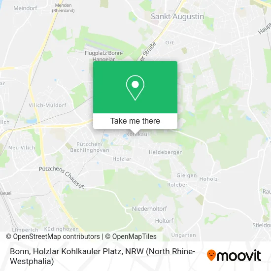 Карта Bonn, Holzlar Kohlkauler Platz